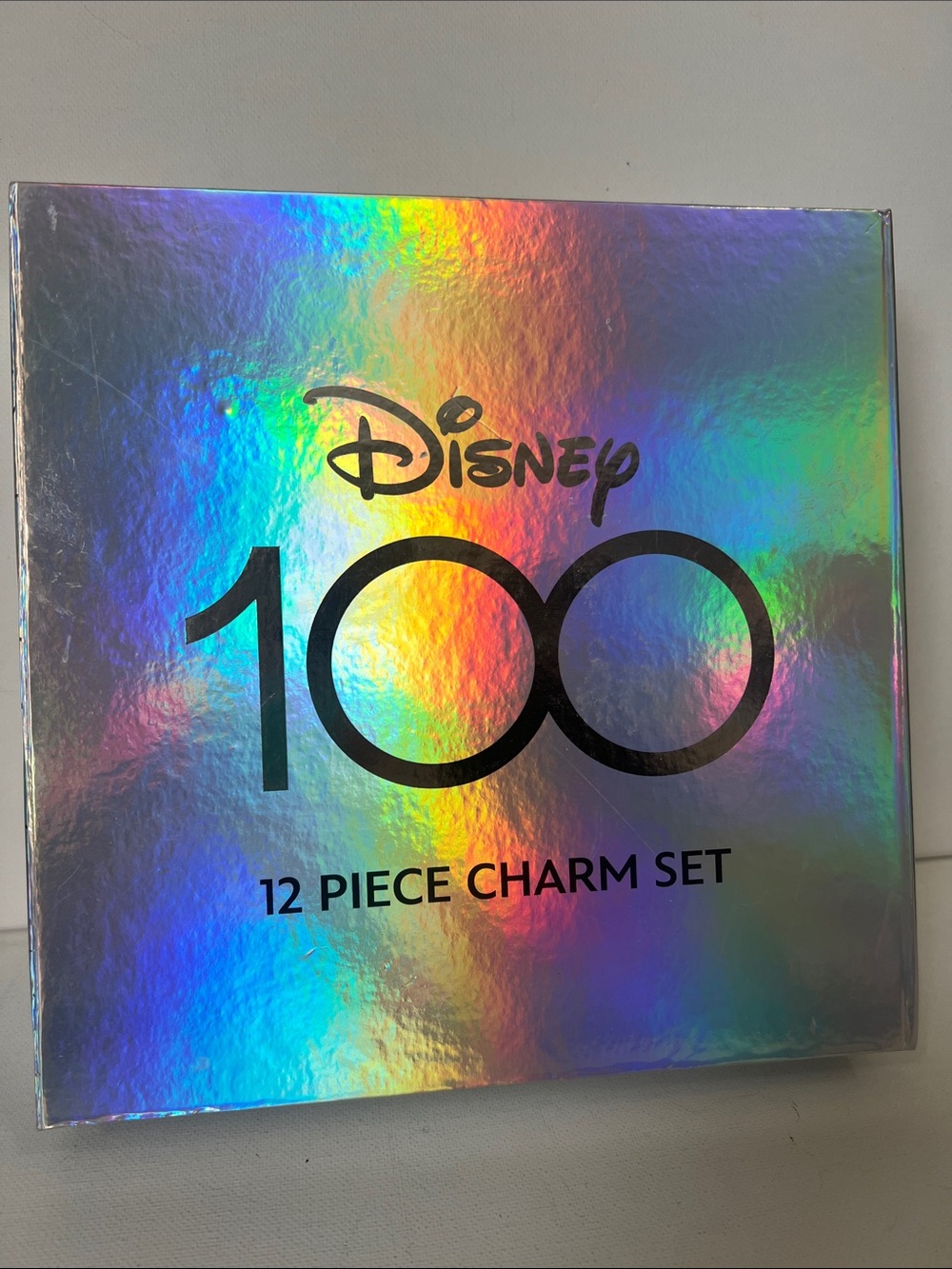 NWT Limited Release Disney 100 Charm Set Box